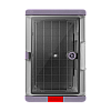 Cutie distributie IP67 din ABS gri, usa transparenta, placa metalica, 200x300x130 mm PS203013 – Plastim PS203013