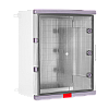 Plastim PS405024 – Cutie distributie IP67 din ABS gri, usa transparenta, placa metalica, 400x500x240 mm PS405024 Cutie distributie IP67 din ABS gri, usa transparenta, placa metalica, 400x500x240 mm PS405024 – Plastim PS405024