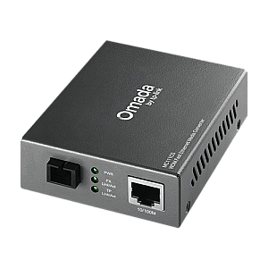 Media Convertor WDM 10/100 Mbps RJ45 - 100 Mbps Single-mode SC Bi-directional - TP-Link Omada MC111CS Media Convertor WDM 10/100 Mbps RJ45 - 100 Mbps Single-mode SC Bi-directional - TP-Link Omada MC111CS