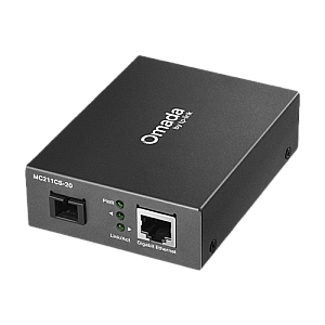 Media Convertor WDM Gigabit RJ45 - Single-mode SC Bi-directional, 20 km - TP-Link Omada MC212CS-20 Media Convertor WDM Gigabit RJ45 - Single-mode SC Bi-directional, 20 km - TP-Link Omada MC212CS-20