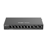 Router 8 x RJ45 1G PoE, 2 x RJ45 1G, Buget PoE 110W, Multi-WAN, Cloud Management - Ruijie RG-EG210G-P-V3 Router 8 x RJ45 1G PoE, 2 x RJ45 1G, Buget PoE 110W, Multi-WAN, Cloud Management - Ruijie RG-EG210G-P-V3