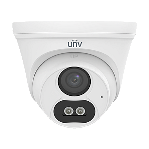 Camera IP ColorHunter 4MP, lentila 2.8mm, IR 30m, WL 15m, Mic, PoE, IP67 - UNV IPC3614LB-AF28-DL-ECO