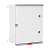 Cutie distributie IP67 din ABS gri, usa mata, placa metalica, 300x400x220 mm PD304022 – Plastim PD304022