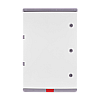 Cutie distributie IP67 din ABS gri, usa mata, placa metalica, 400x500x240 mm PD405024 – Plastim PD405024
