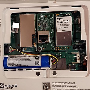 Placa de retea Ethernet pentru panoul IQ - DSC QC000B-BP