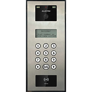 Panou exterior audio, semiduplex digital - ELECTRA P4S.VBS