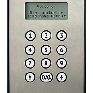 Panou exterior audio, semiduplex digital - ELECTRA P4S.VBS