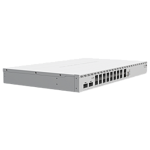 Switch 2 x QSF28 100G, 16 x SFP28 25G, 2 x RJ45 100 Mbps, 1U - MikroTik CRS518-16XS-2XQ-RM Switch 2 x QSF28 100G, 16 x SFP28 25G, 2 x RJ45 100 Mbps, 1U - MikroTik CRS518-16XS-2XQ-RM
