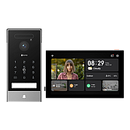 Videointerfon 4K, recunoastere faciala, scanare biometrica a palmei, monitor 8', IR, Wi-Fi6 - EZVIZ CS-HP7(4K, Palm)