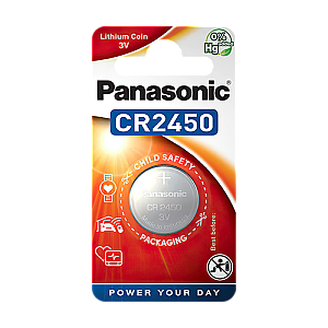 Baterie Lithium 3V, CR2450 - Panasonic BAT-CR2450
