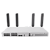 Switch L3, Wi-Fi 6 Dual-Band, 8 x RJ45 1G PoE, 8 x RJ45 1G, 2 x SFP+ 10G, 2 x AC, 1U - MikroTik CRS418-8P-8G-2S+5axQ2axQ-RM – Mikrotik CRS418-8P-8G-2S+5axQ2axQ-RM