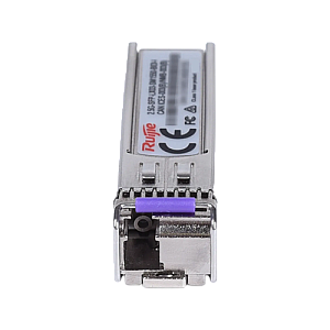 Modul SFP 2.5G, Bidirectional, TX 1550nm, RX 1310nm, Single-mode LC, 3 km - Ruijie LX03-SM1550 Modul SFP 2.5G, Bidirectional, TX 1550nm, RX 1310nm, Single-mode LC, 3 km - Ruijie LX03-SM1550