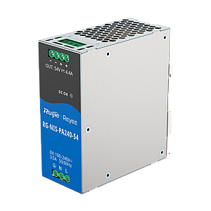 Sursa de alimentare in comutatie, 54V/4.4A, 240W, sina DIN - Ruijie Reyee RG-NIS-PA240-54