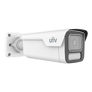 Camera IP Wise-ISP ColorHunter, 8MP, lentila 2.8mm, WL 40m, Alarma, Mic, PoE, Color 24/7, IK10 - UNV IPC2B18SE-ADF28K-WP-I1