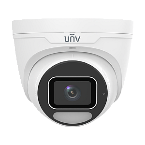 Camera IP Wise-ISP ColorHunter, 8MP, lentila 2.8mm, WL 30m, Alarma, Mic, PoE, Color 24/7, IK10 - UNV IPC3638SE-ADF28K-WP-I1