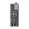 Switch industrial 4 x RJ45 1G PoE+/PoE++, 1 x SFP 1G, 1 x combo SFP/RJ45 1G, Managed - TP-Link Omada IES206GPP – TP-LINK IES206GPP