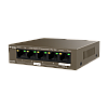 Switch 4 x RJ45 1G PoE Out 802.3af, 1 x RJ45 1G PoE IN, Unmanaged - IP-COM G1105PD – IP-COM G1105PD