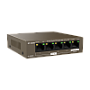 Switch 4 x RJ45 1G PoE Out 802.3af, 1 x RJ45 1G PoE IN, Unmanaged - IP-COM G1105PD – IP-COM G1105PD