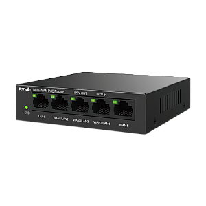 Router 5 x RJ45 1G (4 x PoE Out 802.3af/at), Multi-WAN, Cloud Managed - TENDA TND-G0-5G-PoE