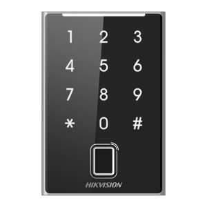 Cititor de proximitate MIFARE, amprenta, tastatura integrata, Bluetooth, Wiegand, RS485 - HIKVISION DS-K1109DKFB Cititor de proximitate MIFARE, amprenta, tastatura integrata, Bluetooth, Wiegand, RS485 - HIKVISION DS-K1109DKFB