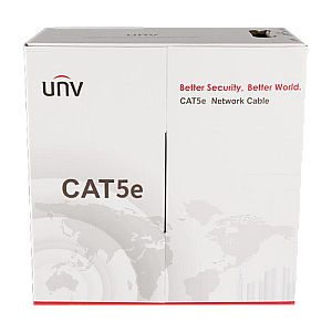 Cablu UTP cat5e 0.45mm, cupru integral, cutie 305 metri, ECA - UNV CAB-LC2100A-E2-ECA-IN Cablu UTP cat5e 0.45mm, cupru integral, cutie 305 metri, ECA - UNV CAB-LC2100A-E2-ECA-IN