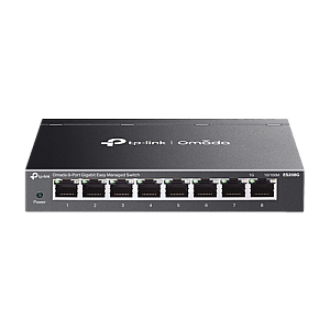 Switch 8 x RJ45 Gigabit, Easy Managed - TP-Link Omada ES208G Switch 8 x RJ45 Gigabit, Easy Managed - TP-Link Omada ES208G