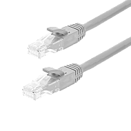Patch cord Gigabit UTP cat6, LSZH, 0.25m, gri - ASYTECH Networking TSY-PC-UTP6-025M-G