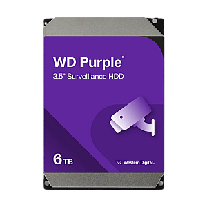 Hard disk 6TB - Western Digital PURPLE WD64PURZ