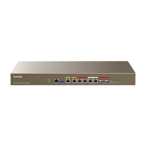 Router 1 x RJ45 2.5G, 3 x RJ45 1G, 2 x combo RJ45/SFP 1G, Multi-WAN, Cloud Management - TENDA TND-G300-F Router 1 x RJ45 2.5G, 3 x RJ45 1G, 2 x combo RJ45/SFP 1G, Multi-WAN, Cloud Management - TENDA TND-G300-F