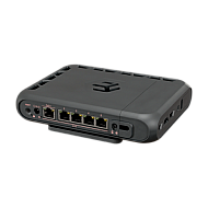 Router hAP be³, Wi-Fi 7, Triple-Band, 5 x RJ45 2.5G, IoT, Bluetooth, PoE-In af/at - MikroTik MA53UG+HbeH