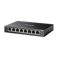 Switch L2, 8 x RJ45 1G PoE, Buget PoE 64W, Easy Managed - TP-Link Omada ES208GP