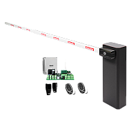 KIT complet bariera acces AUTO / 4 m, montaj universal ST/DR - MOTORLINE TURBO-4-LITE+ZUM75HTSL-4-KIT