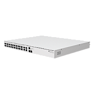 Switch L3, 4 x SF28 25G, 16 x QSFP28 100G, 2 x RJ45 10G - MikroTik CRS520-4XS-16XQ-RM Switch L3, 4 x SF28 25G, 16 x QSFP28 100G, 2 x RJ45 10G - MikroTik CRS520-4XS-16XQ-RM