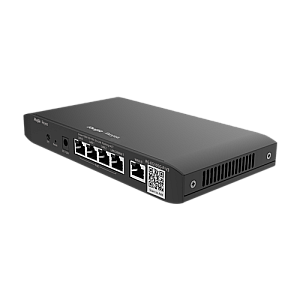 Router 4 x RJ45 1G PoE, 1 x RJ45 1G, Dual WAN, Captive Portal, Cloud Management - Ruijie Reyee RG-EG105G-P-V3