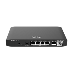 Router 4 x RJ45 1G PoE, 1 x RJ45 1G, Dual WAN, Captive Portal, Cloud Management - Ruijie Reyee RG-EG105G-P-V3 Router 4 x RJ45 1G PoE, 1 x RJ45 1G, Dual WAN, Captive Portal, Cloud Management - Ruijie Reyee RG-EG105G-P-V3