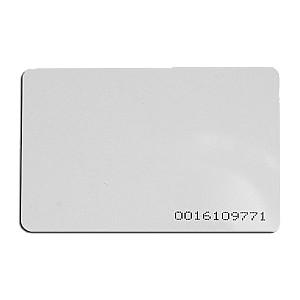 Set de 10 cartele de acces EM4100 125KHz, 0.8 mm, cod printat - CSAccess CSC-EM125-08+C-10