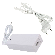 Kit sursa de alimentare 12V, 3A, alb - MW Power POSC12300D-C8-WH-KIT Kit sursa de alimentare 12V, 3A, alb - MW Power POSC12300D-C8-WH-KIT