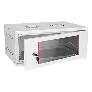 Rack perete 4U 19'' 542X400, capacitate incarcare 50 kg, RAL7035 - ASYTECH Networking ASY-4U-5440SBW