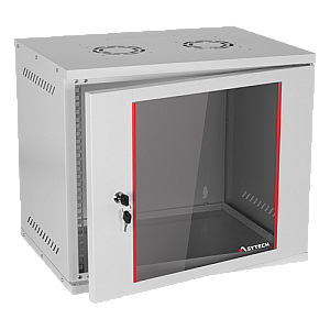 Rack perete 9U 19'' 542X400, capacitate incarcare 50 kg, RAL7035 - ASYTECH Networking ASY-9U-5440SBW