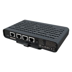 Router hAP be lite, Wi-Fi 7, Dual-Band, 1 x RJ45 2.5G, 3 x RJ45 1G, MLO - MikroTik A42G-HbeP Router hAP be lite, Wi-Fi 7, Dual-Band, 1 x RJ45 2.5G, 3 x RJ45 1G, MLO - MikroTik A42G-HbeP