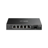 Switch L2+, 5 x RJ45 1G (4 x PoE+), 1 x SFP 1G, Budget PoE 63W, Management - TP-Link Omada SG2206MP – TP-LINK SG2206MP