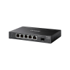 Switch L2+, 5 x RJ45 1G (4 x PoE+), 1 x SFP 1G, Budget PoE 63W, Management - TP-Link Omada SG2206MP – TP-LINK SG2206MP