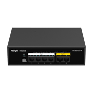 Switch L2, 4 x RJ45 10/100 Mbps PoE, 2 x RJ45 10/100 Mbps, Unmanaged - Ruijie Reyee RG-ES106F-P
