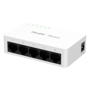 Switch L2, 5 x RJ45 1G, Unmanaged - Ruijie Reyee RG-ES05G-L Switch L2, 5 x RJ45 1G, Unmanaged - Ruijie Reyee RG-ES05G-L