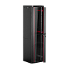 Rack de podea PRO SERIES 47U 19 600x600, capacitate 1000 kg, RAL 9005, asamblat ASY-47U-6060PRO – ASYTECH Networking ASY-47U-6060PRO