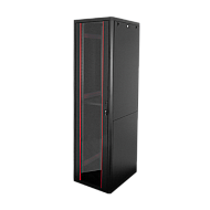 Rack de podea PRO SERIES 47U 19'' 600x800, capacitate 1000 kg, RAL 9005, asamblat ASY-47U-6080PRO