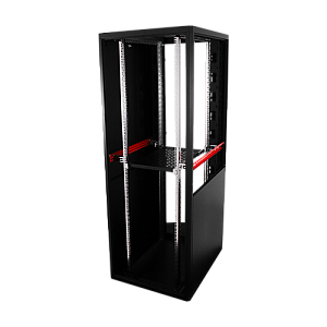 Rack de podea PRO SERIES 47U 19'' 800x1000, capacitate 1000 kg, RAL 9005, asamblat ASY-47U-80100PRO