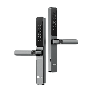 Yala inteligenta cu senzori dubli de amprenta, Wi-Fi, Baterie 1450mAh, Sonerie - EZVIZ CS-DL06(WBCP)-Pro
