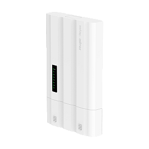 Switch exterior L2, 4 x PoE+ OUT, 5 x RJ45 1G, 2 x SFP 1G, AC Input, Cloud Management - Ruijie Reyee RG-ES207GS-AC-OD