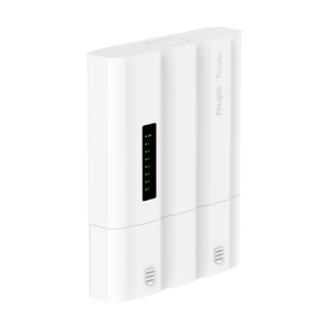 Switch exterior L2, 4 x PoE+ OUT, 5 x RJ45 1G, 2 x SFP 1G, PoE/DC Input, Cloud Management - Ruijie Reyee RG-ES207GS-PI-OD